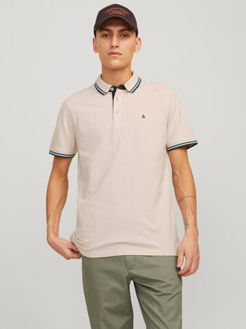 JACK & JONES Футболка 'JJPaulos' в Бежевый: спереди