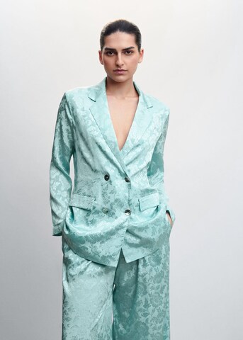 MANGO Blazer 'Luzena' in Blue: front
