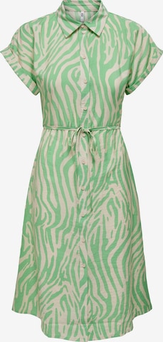 Robe-chemise 'Camille' JDY en vert : devant