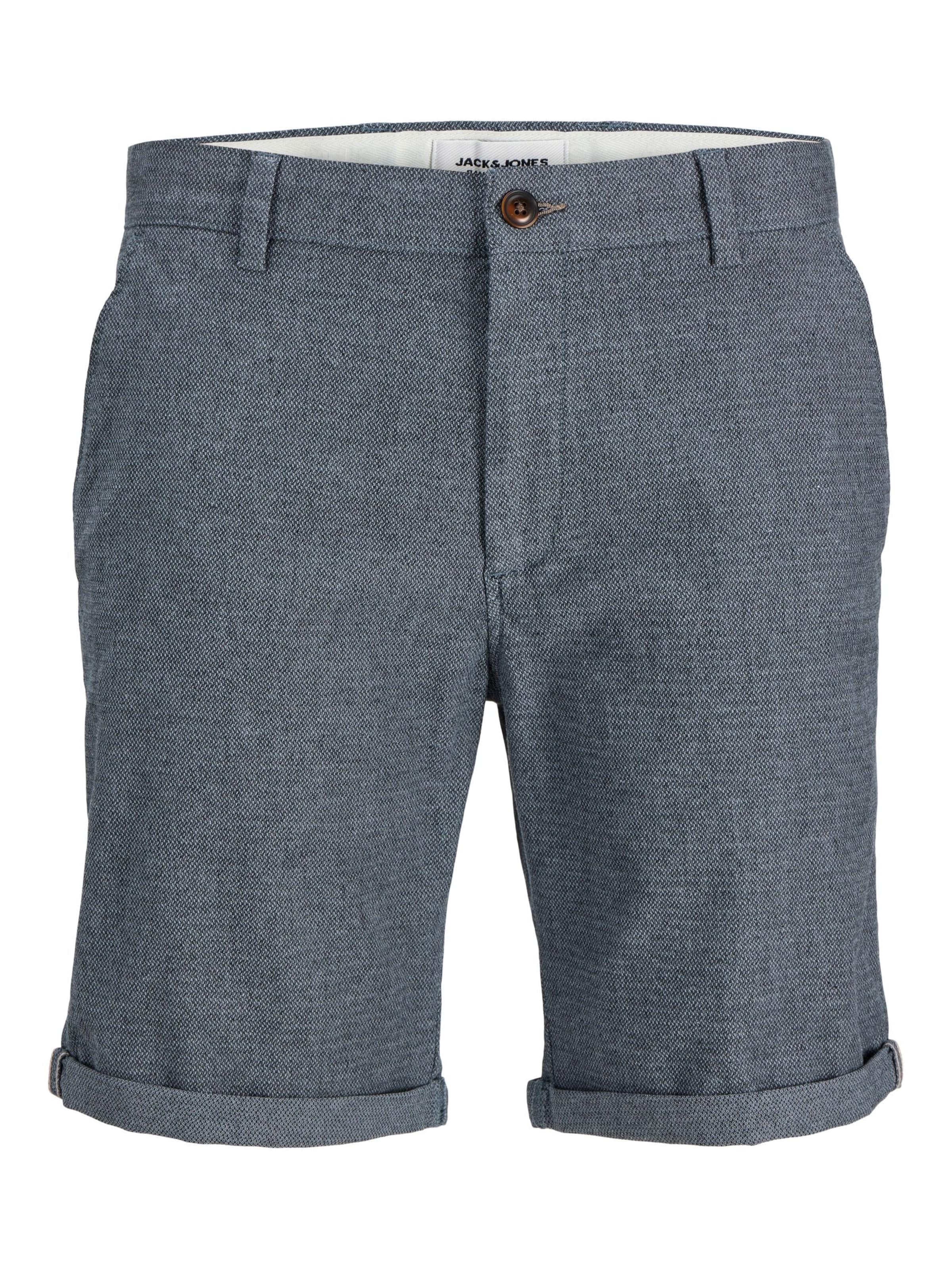 JACK & JONES - regular Pantalón chino en azul: frente