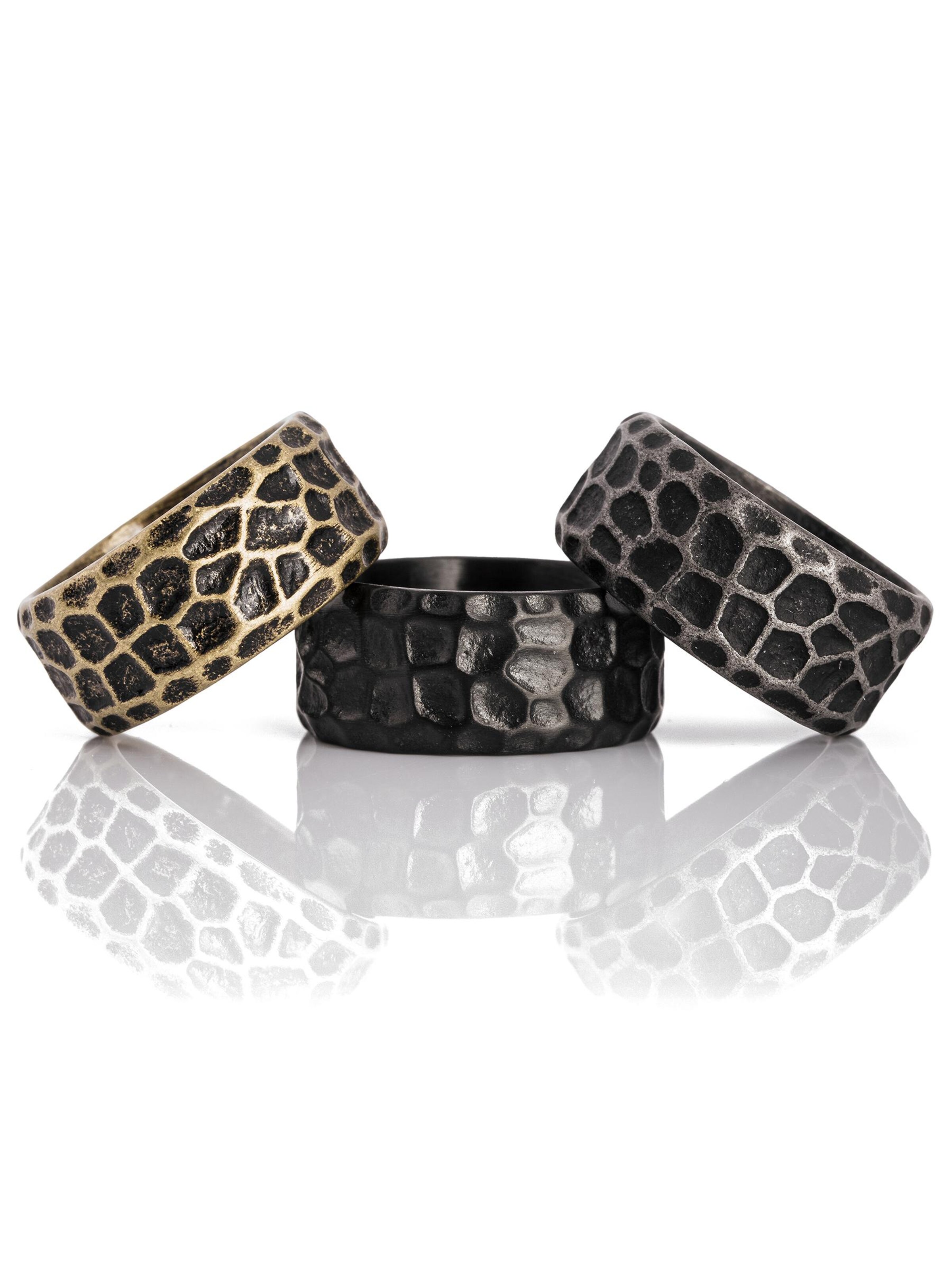 Akitsune Ring 'Terra' in Silver