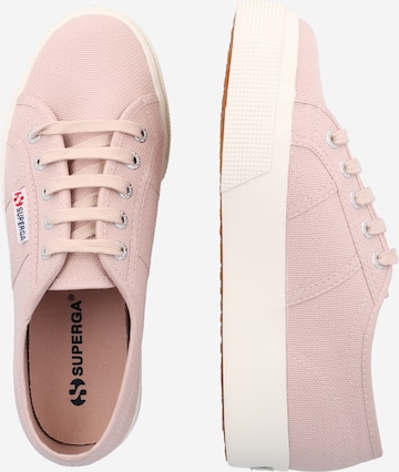 SUPERGA Platform trainers in Pink