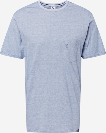 Jack's Shirt in Blauw: voorkant