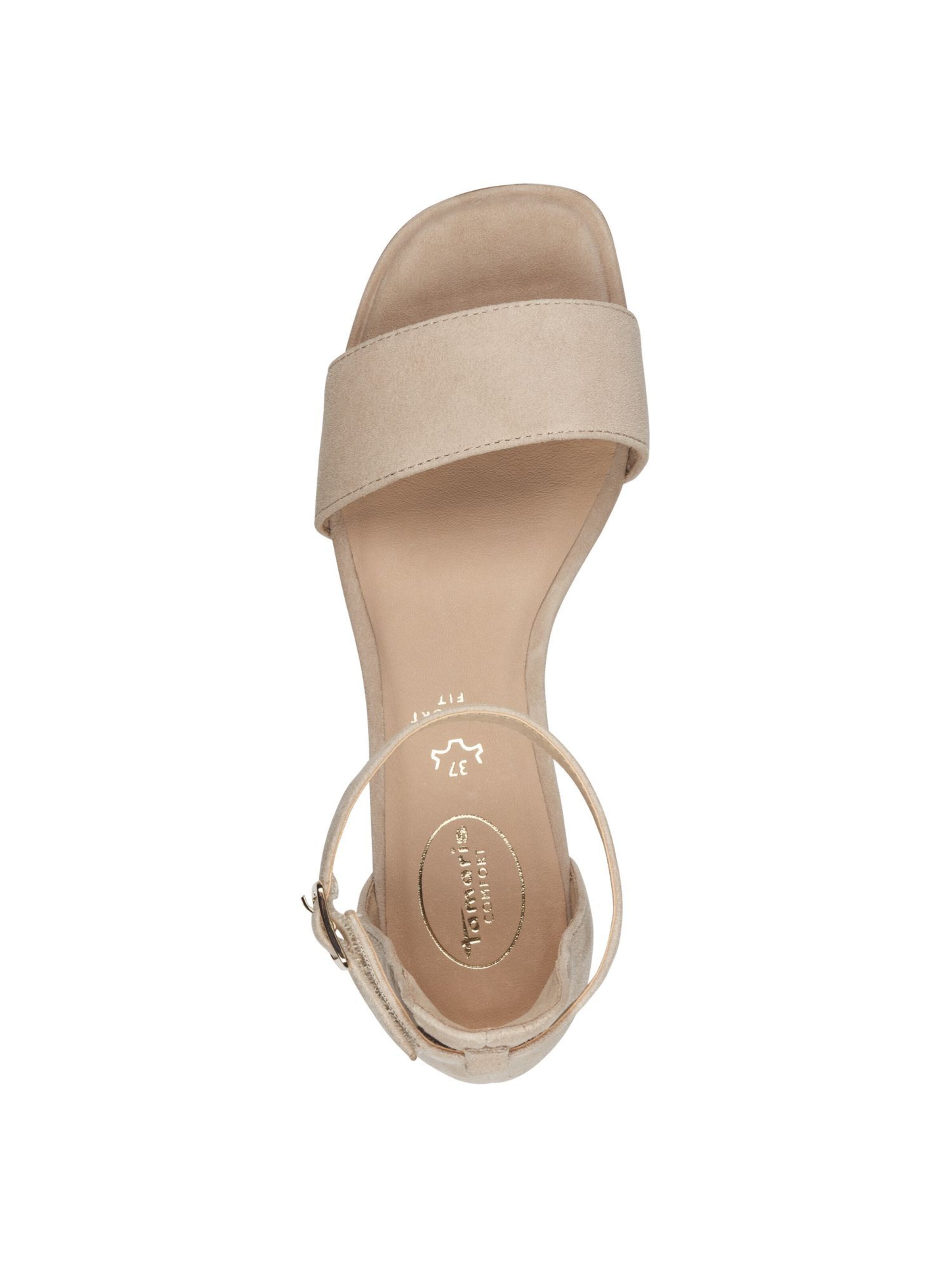 Sandales Tamaris en beige
