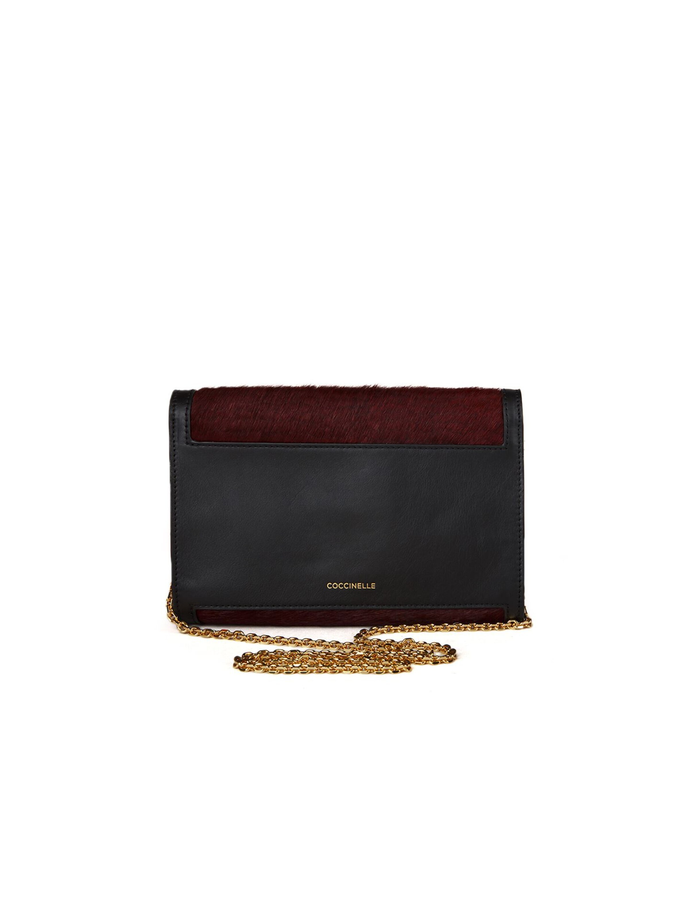 Coccinelle Crossbody Bag 'Coccinelle Magie 2Nite Pon Handbag Pony Effect Moire' in Black