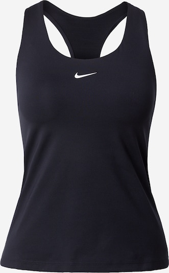 fekete / fehér NIKE Sport top 'SWOOSH', Termék nézet