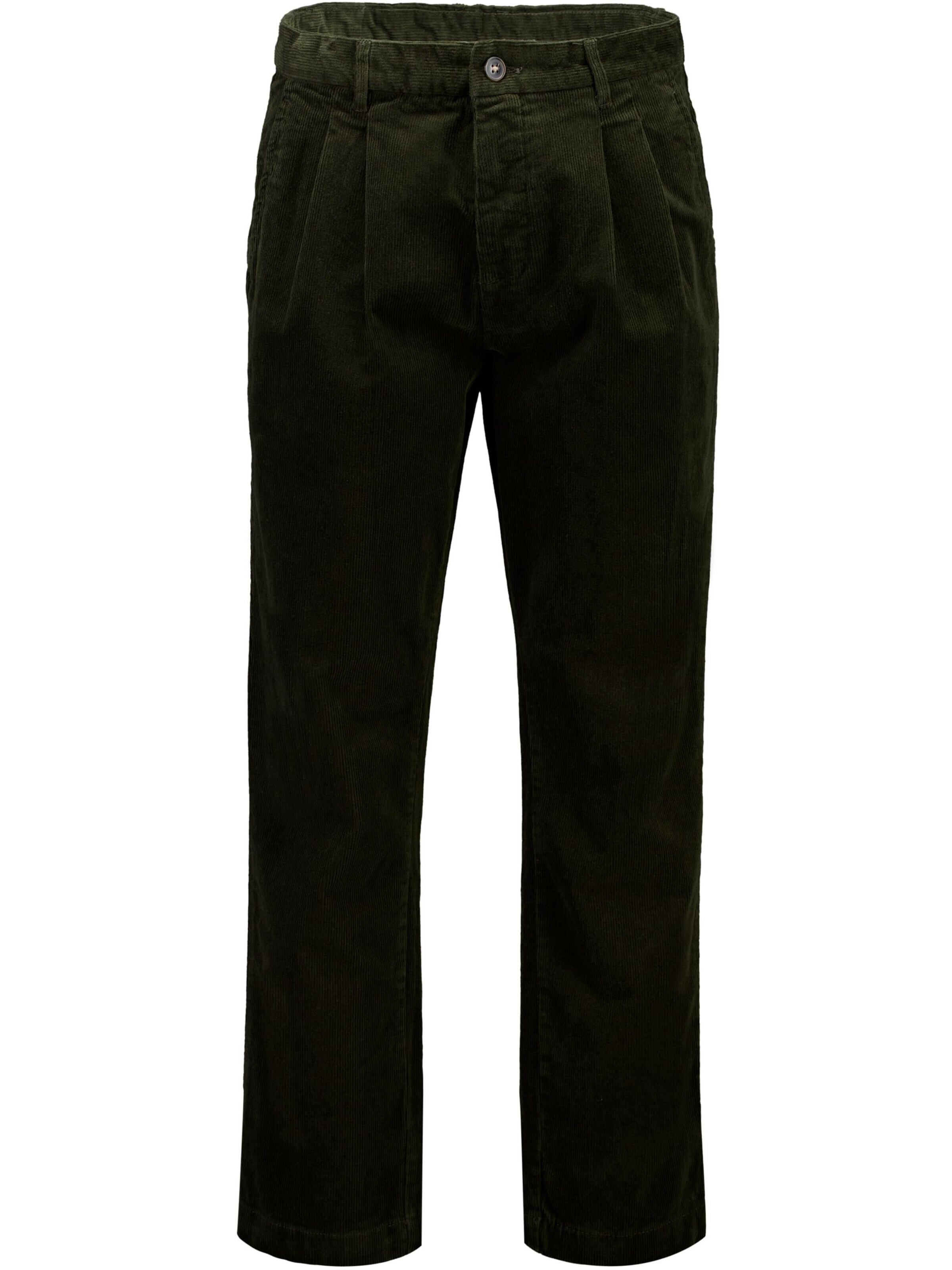 Lindbergh Trousers in Green: front