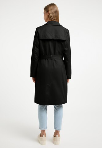 Frieda & Freddies NY Trenchcoat 'Hillary Neo' in Schwarz