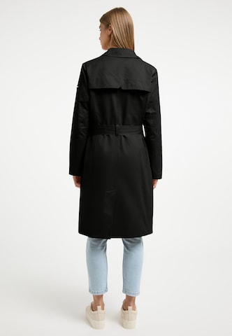 Frieda & Freddies NY Trenchcoat 'Hillary Neo' in Schwarz