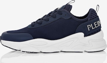 Plein Sport - Sapatilhas baixas em azul: frente