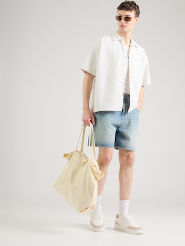 Pegador - Ajuste confortable Camisa 'LIBCO' en gris