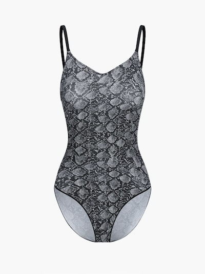 cfab (formerly creamy fabrics) Shaping Bodysuit 'Bodysuit Sculpting Shapewear mit Slip' in XS in Anthracite, Item view