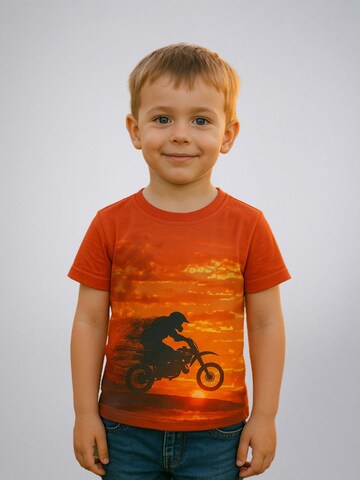 PANTONECLO Shirt 'Pantoneclo Boy's T-Shirt' in Orange