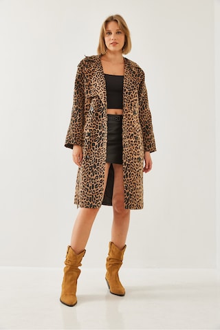Manteau mi-saison Bianco Lucci en noir