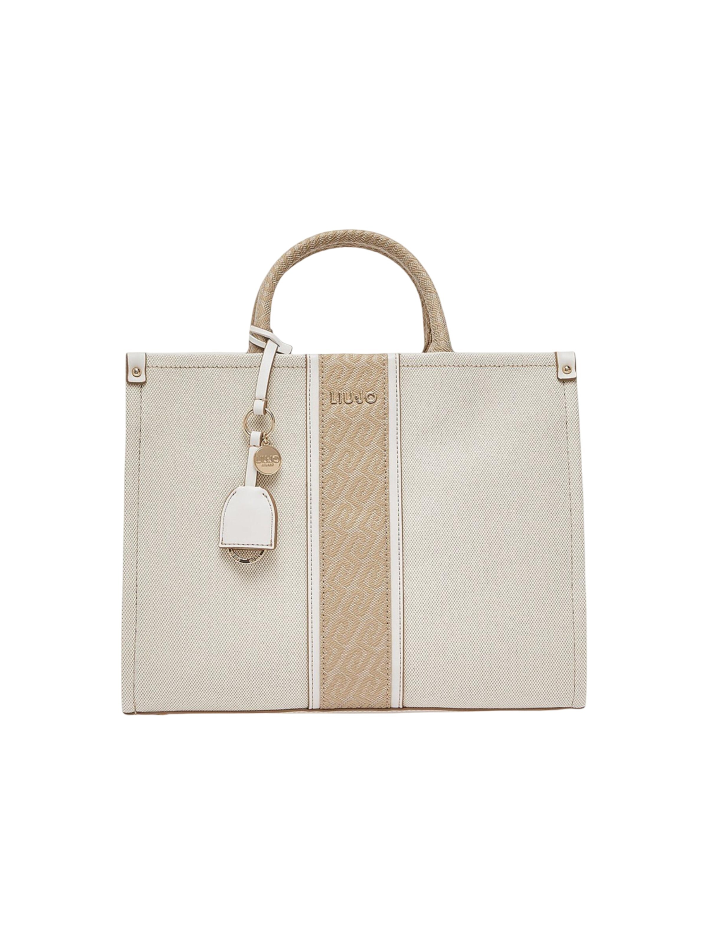 Liu Jo Schoudertas 'M TOTE AA6206 T388A' in Beige: voorkant