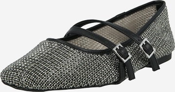 STEVE MADDEN Ballerina met riempjes 'Watchlist' in Zwart: voorkant