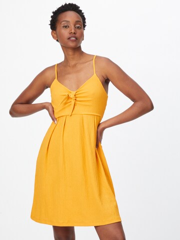 ABOUT YOU Summer dress 'Lewe' in Yellow: front