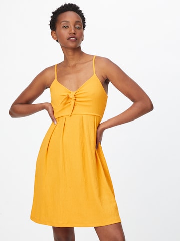 ABOUT YOU Summer Dress 'Lewe' in Yellow: front