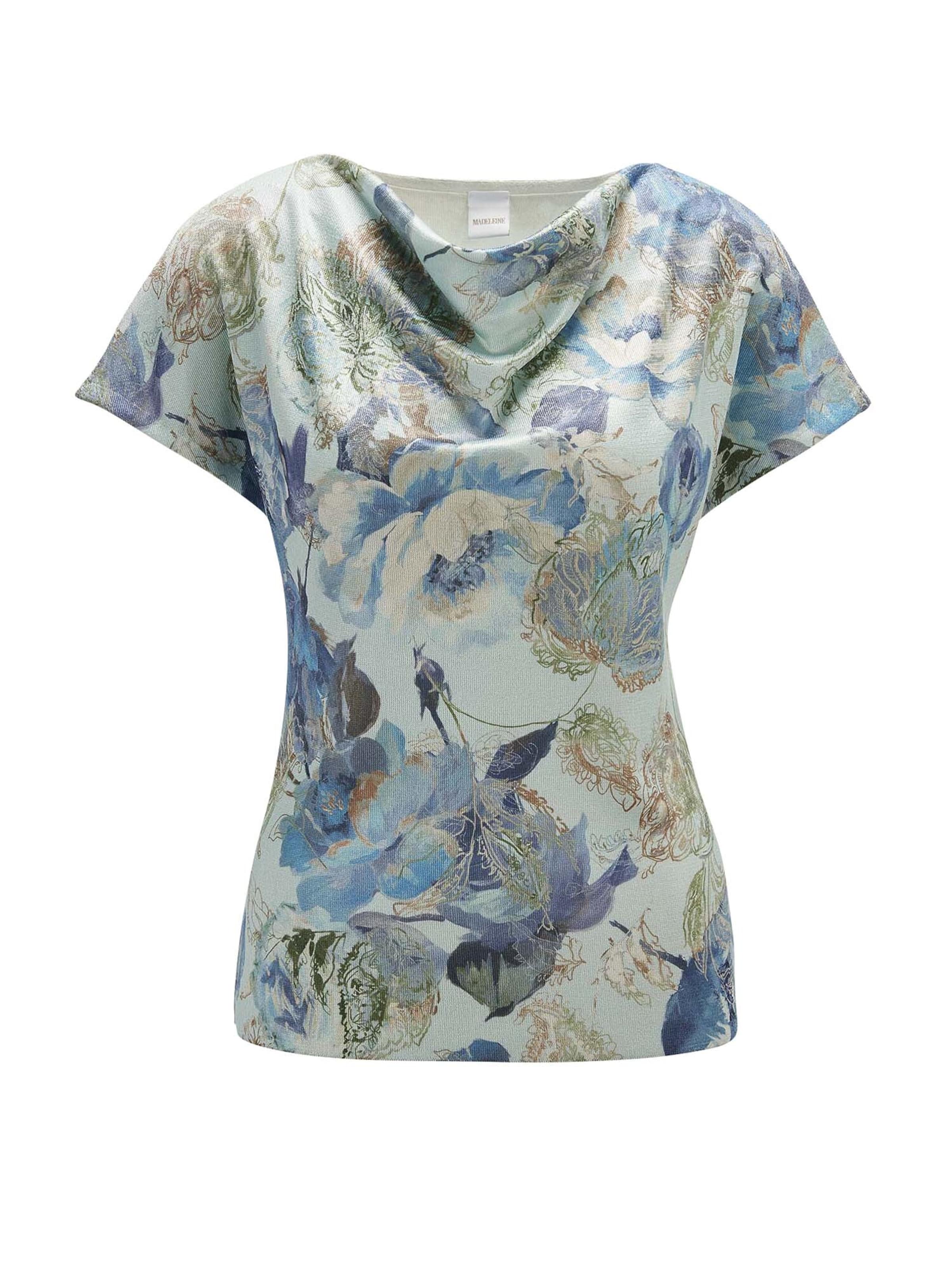 MADELEINE Trui in Blauw: voorkant