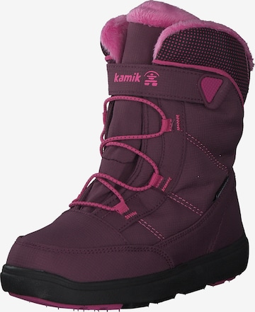 Kamik Snowboots 'Stance' in Pink: predná strana