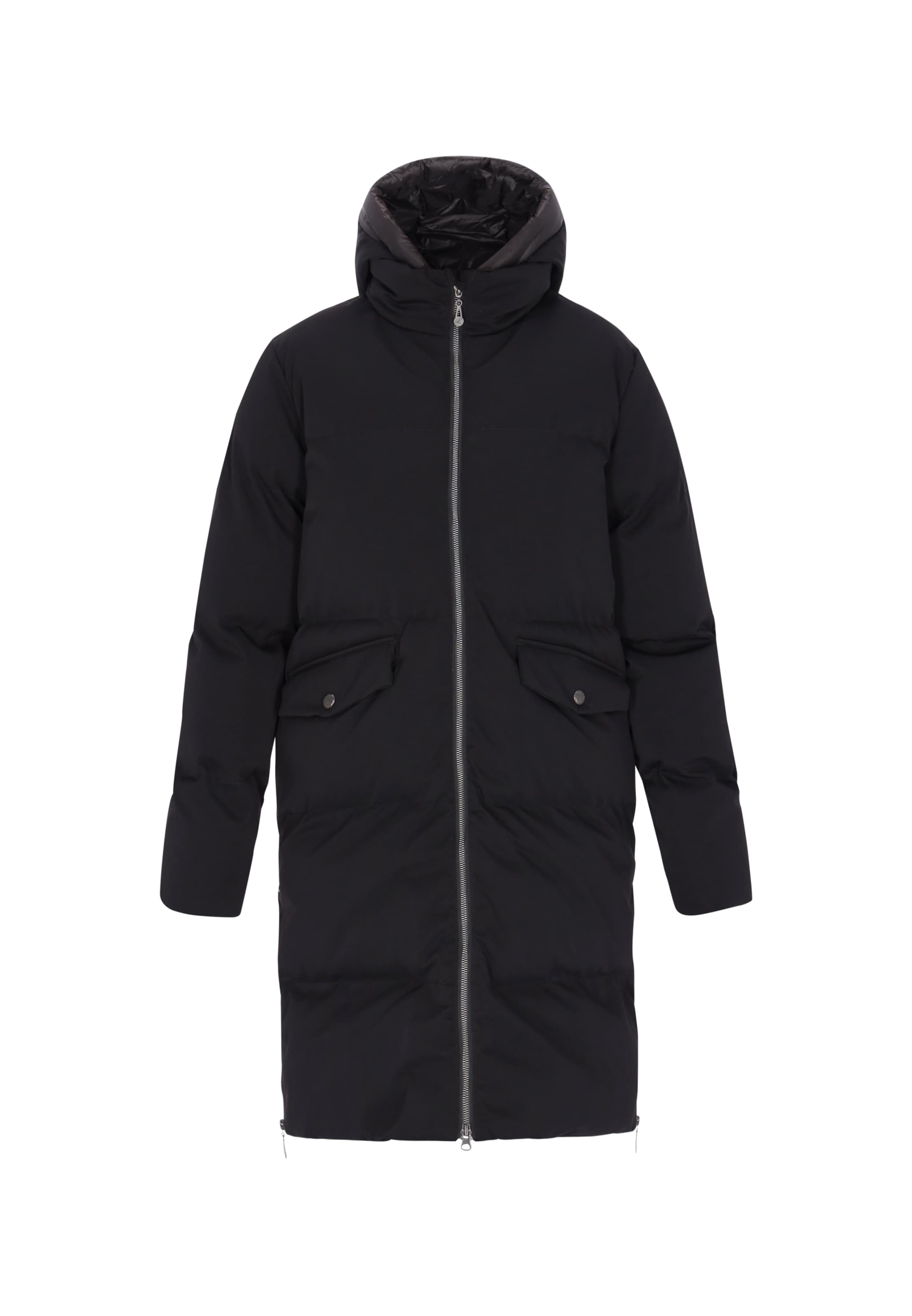 DreiMaster Vintage Abrigo de invierno en negro, Vista del producto