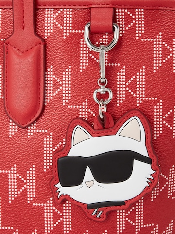 Cabas Karl Lagerfeld en rouge