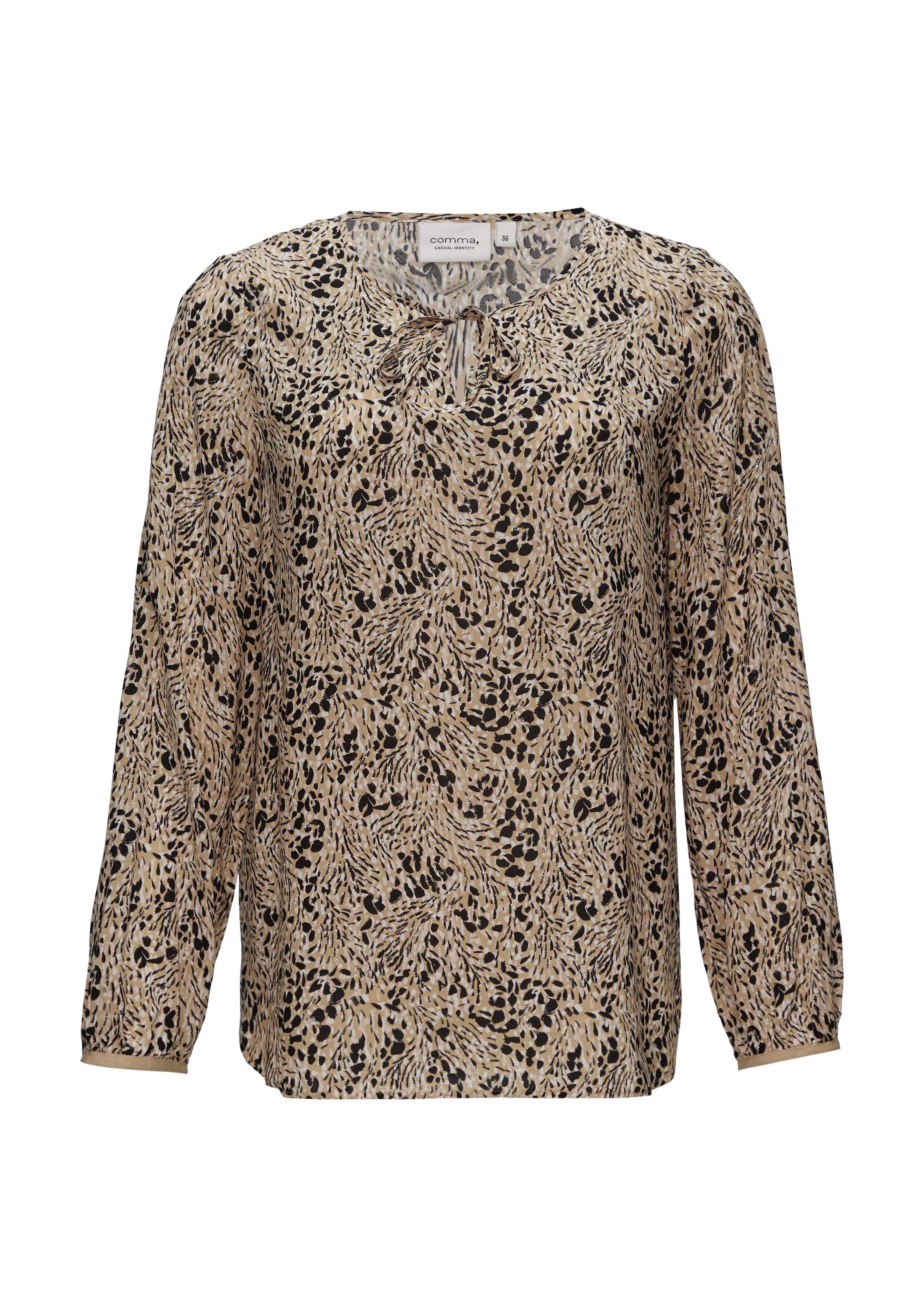 comma casual identity Blouse in Grey: front