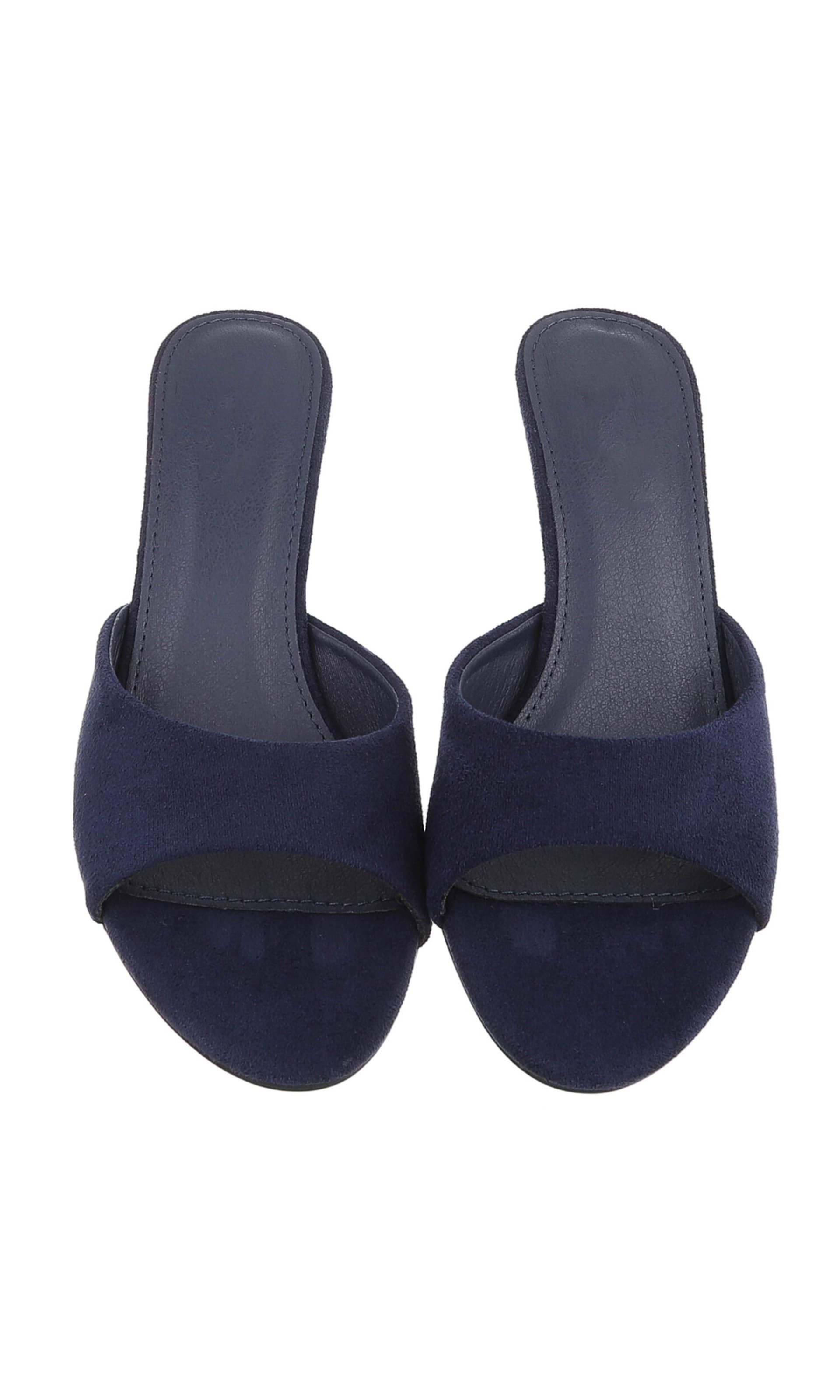 Ital-Design Pantolette in Blau