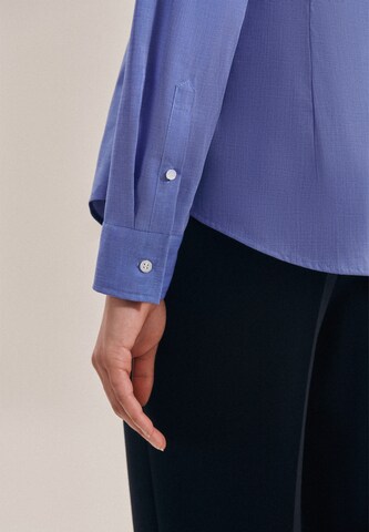 SEIDENSTICKER Blouse 'Schwarze Rose' in Blue