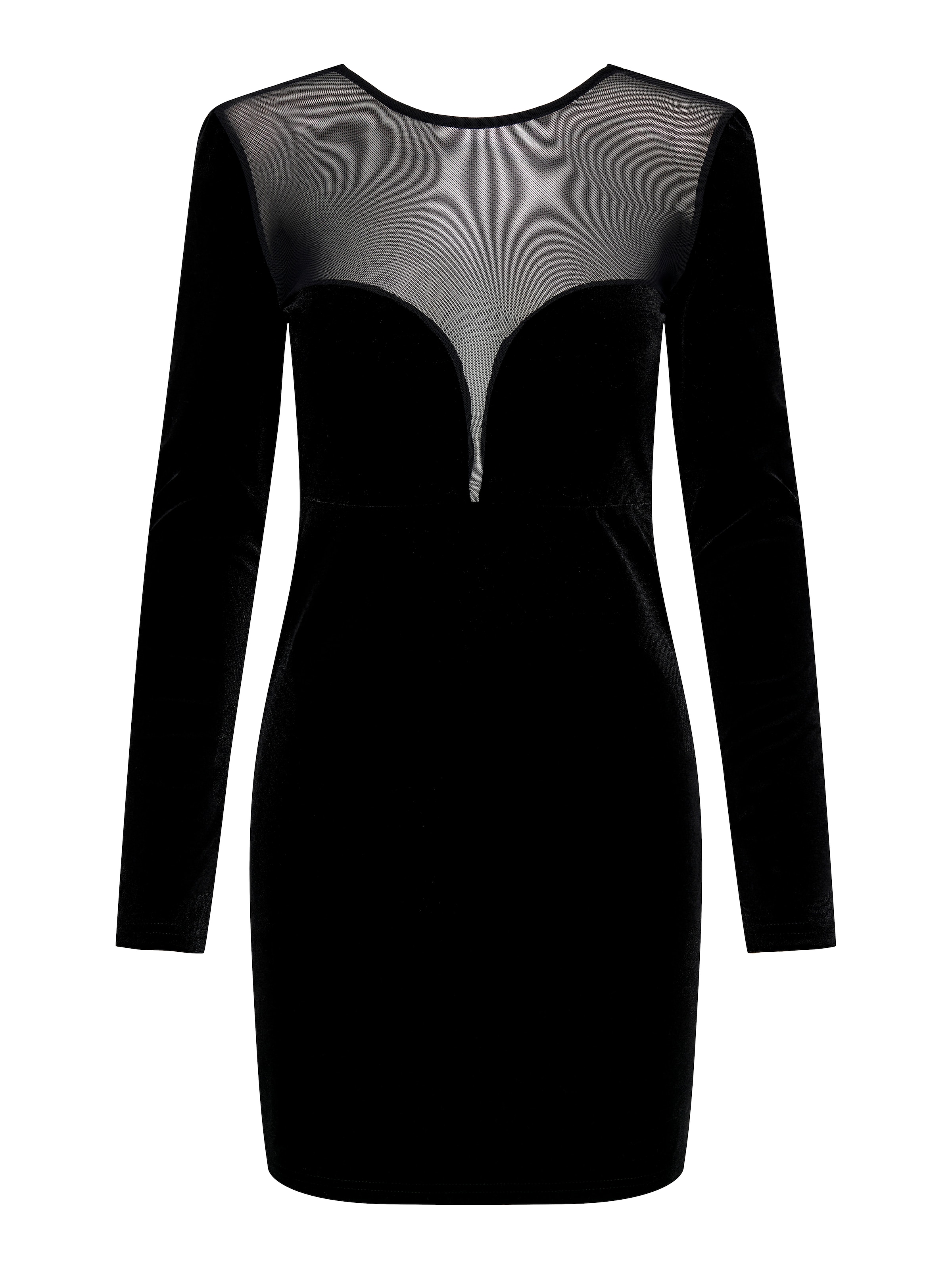 ONLY - Vestido de cocktail em preto: frente