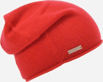 Seeberger Beanie 'Mütze' in Red: front