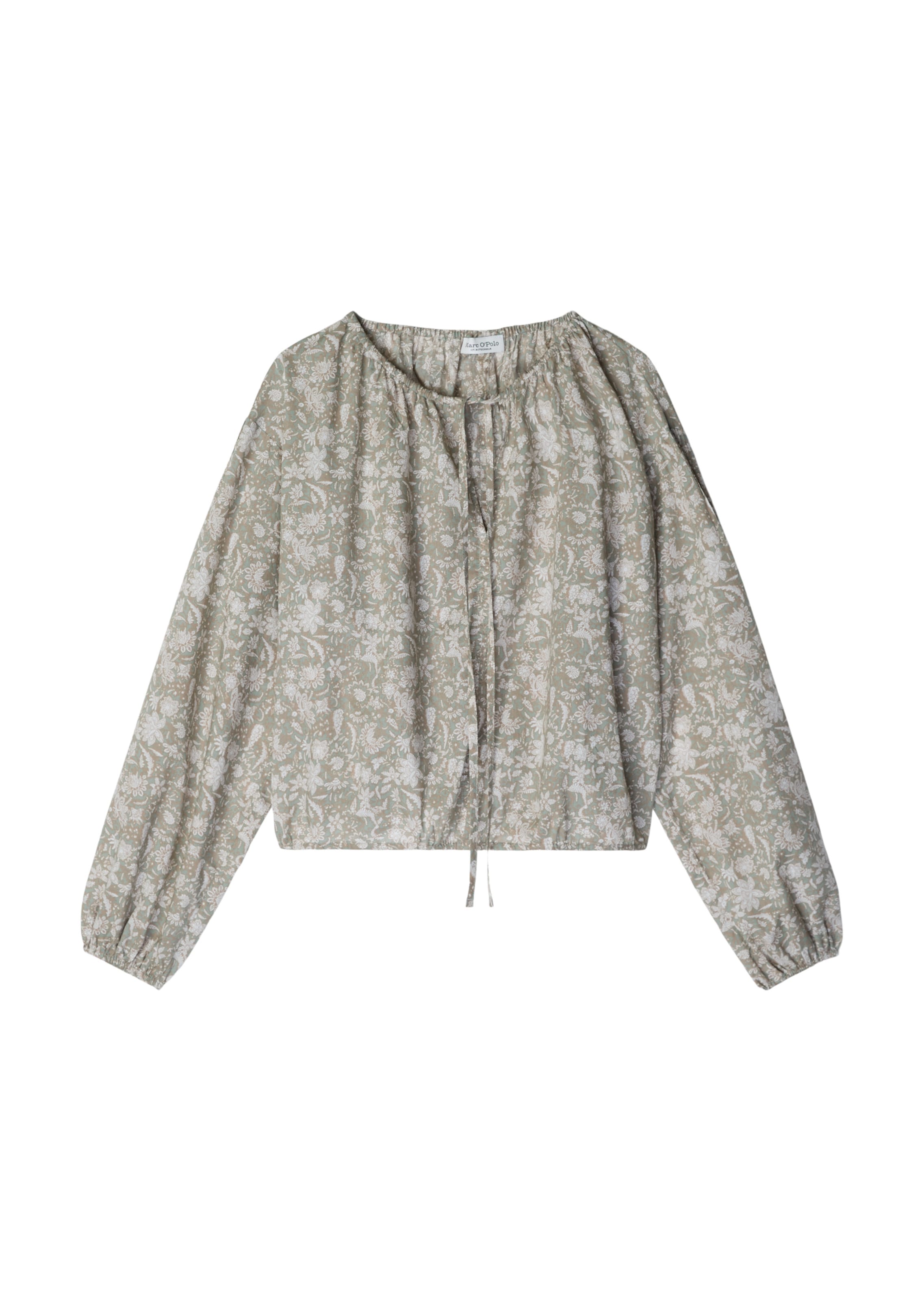 Marc O'Polo Bluse in Grün: Vorderseite