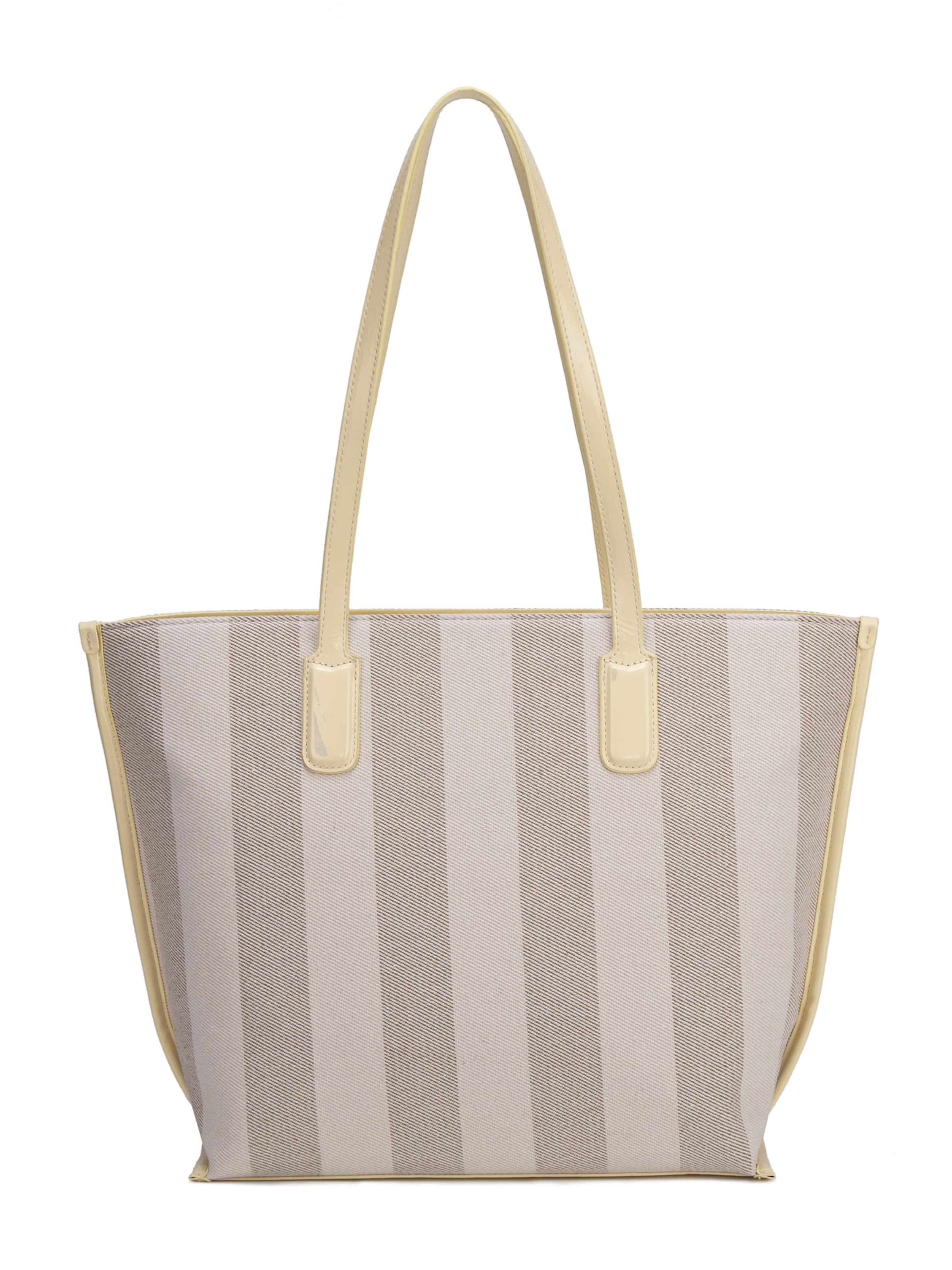 Shopper 'Borsa Shopper Donna Diana & Co Firenze - Righe e con Zip' di Diana&Co. in giallo