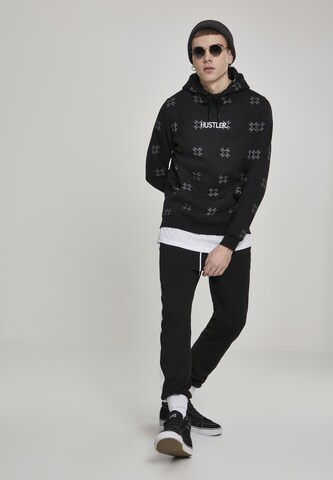 Mister Tee Sweatshirt 'Hustler' in Schwarz