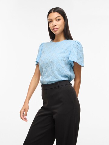 VILA Bluse in Blau