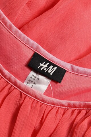 H&M Ärmellose Bluse S in Orange