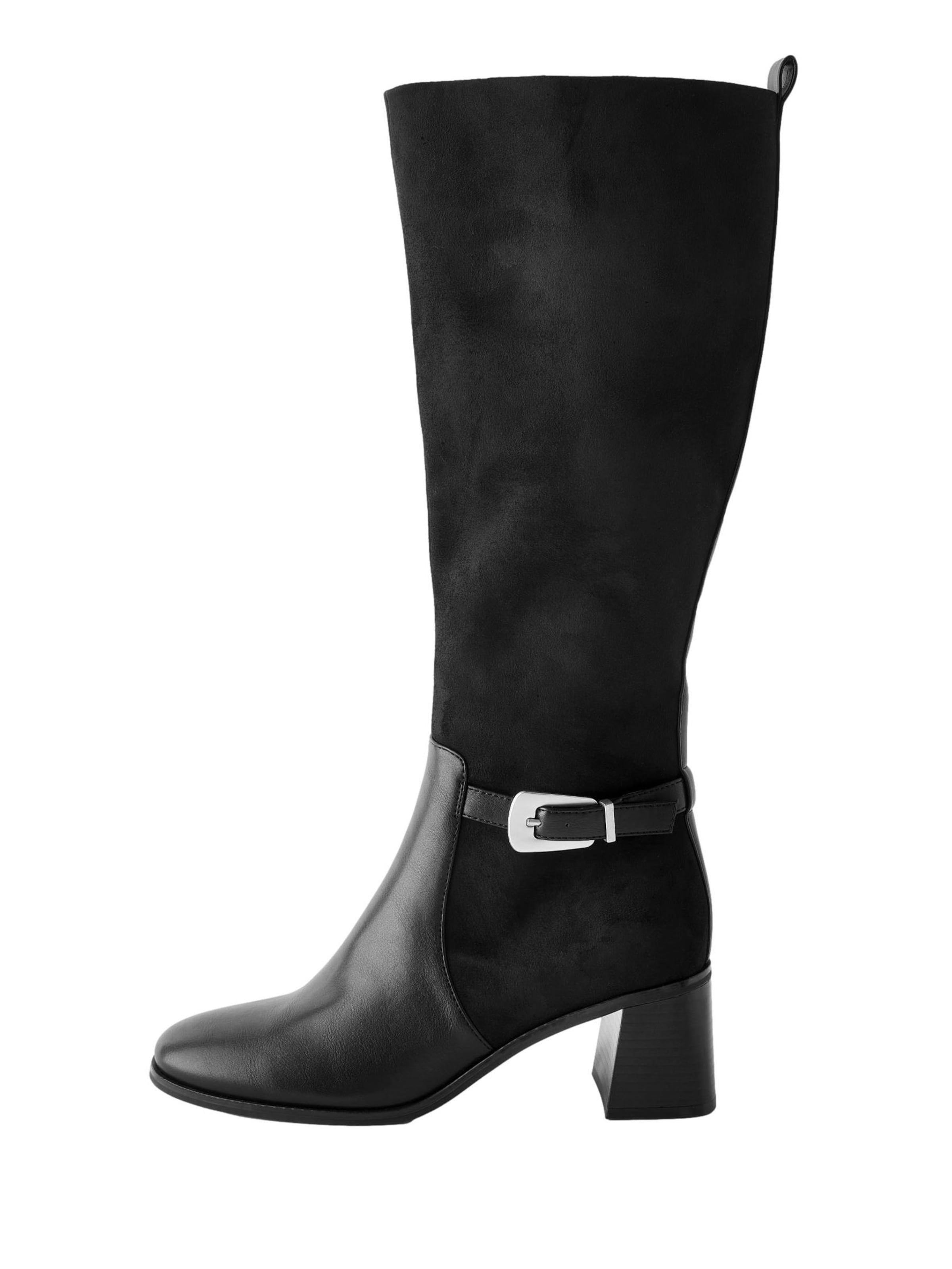 Next Boot 'Forever Comfort' in Black: front