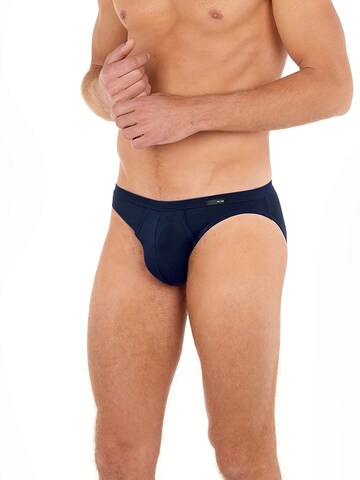 HOM Slip ' Tencel Soft ' in Blue: front