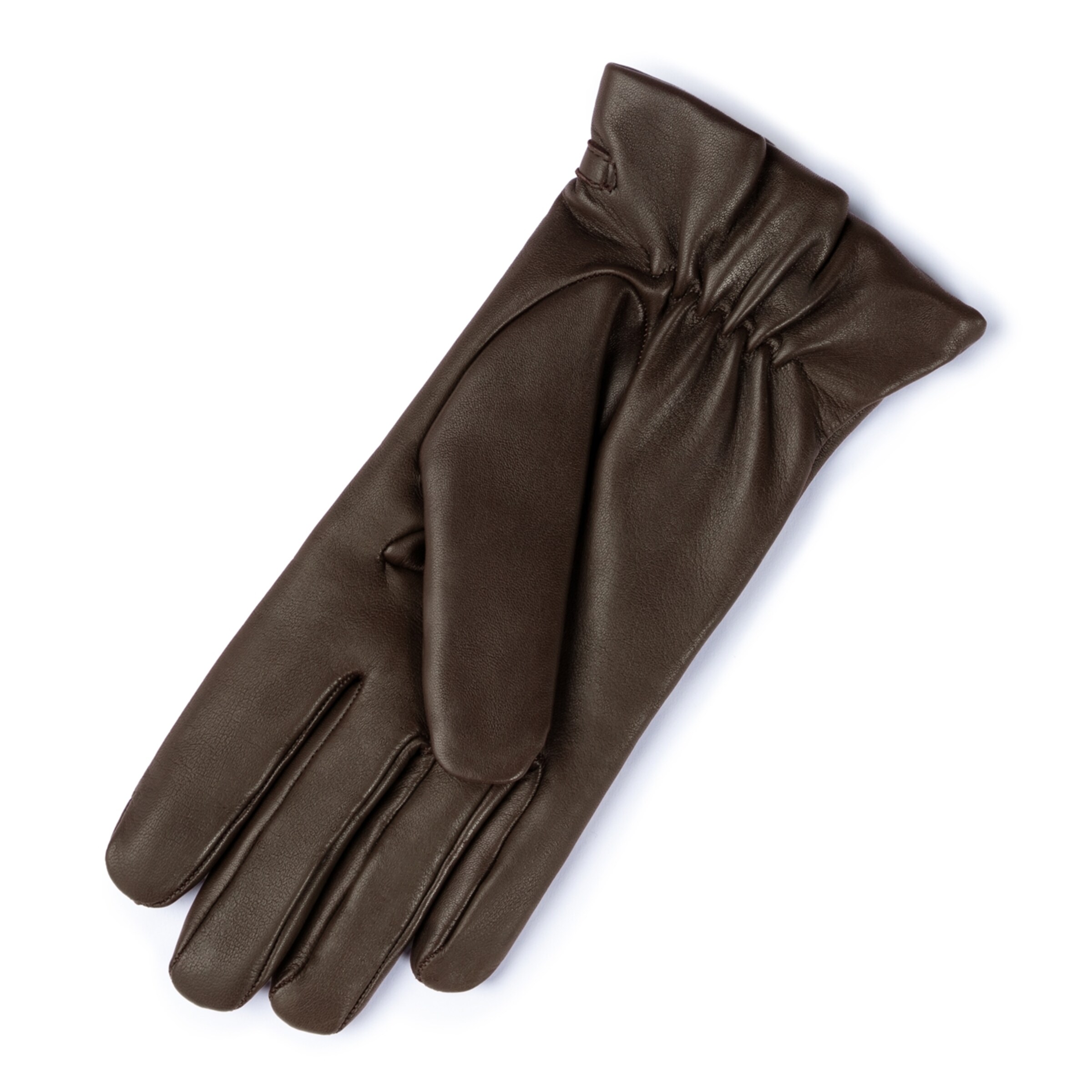 Isabel Bernard Full finger gloves in Brown
