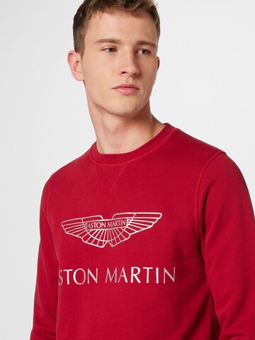 Hackett London Sweatshirt in Red