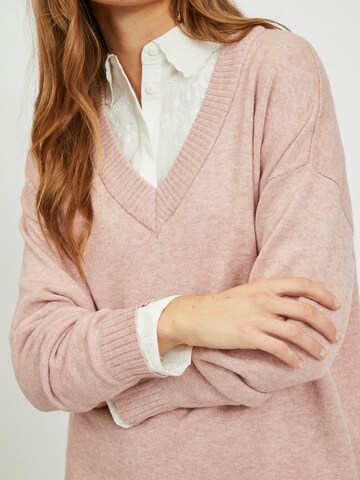 VILA Sweater in Pink