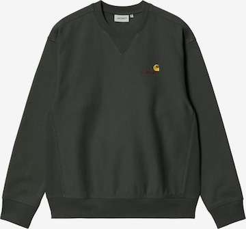 Carhartt WIP Pullover 'American Script' in Grün: Vorderseite