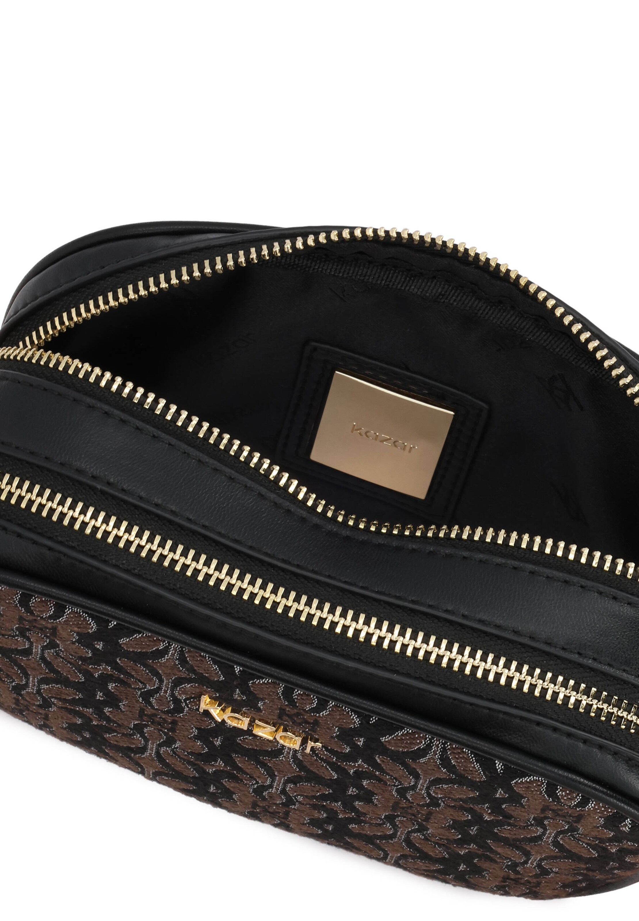 Kazar Skuldertaske i brun