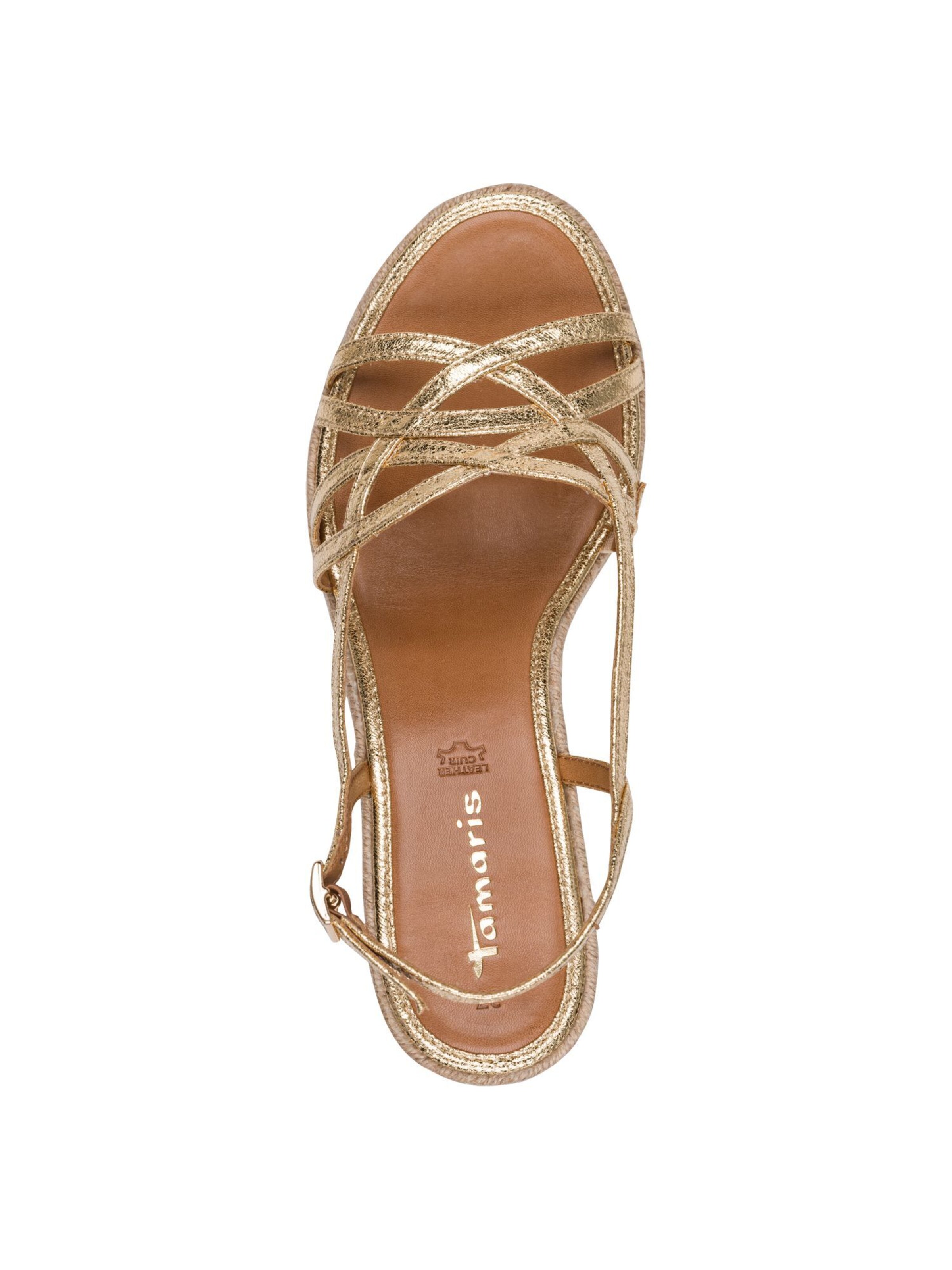 Tamaris Sandale in Braun