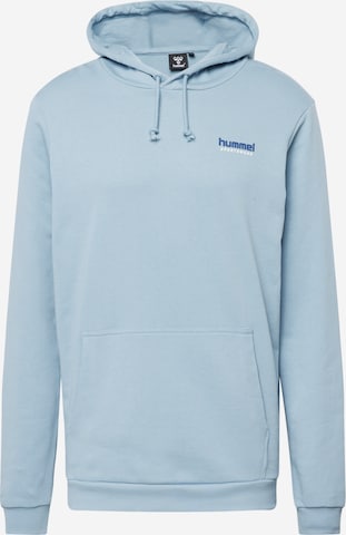 Hummel - Sweatshirt 'Gabe' em azul: frente