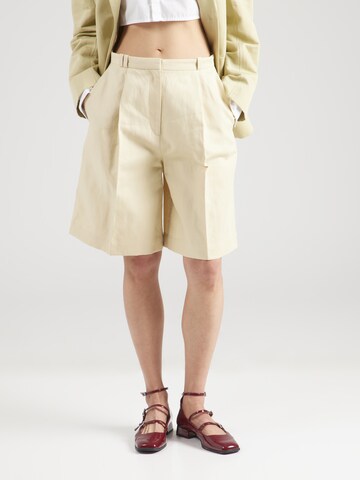 Loosefit Pantalon & Other Stories en beige : devant
