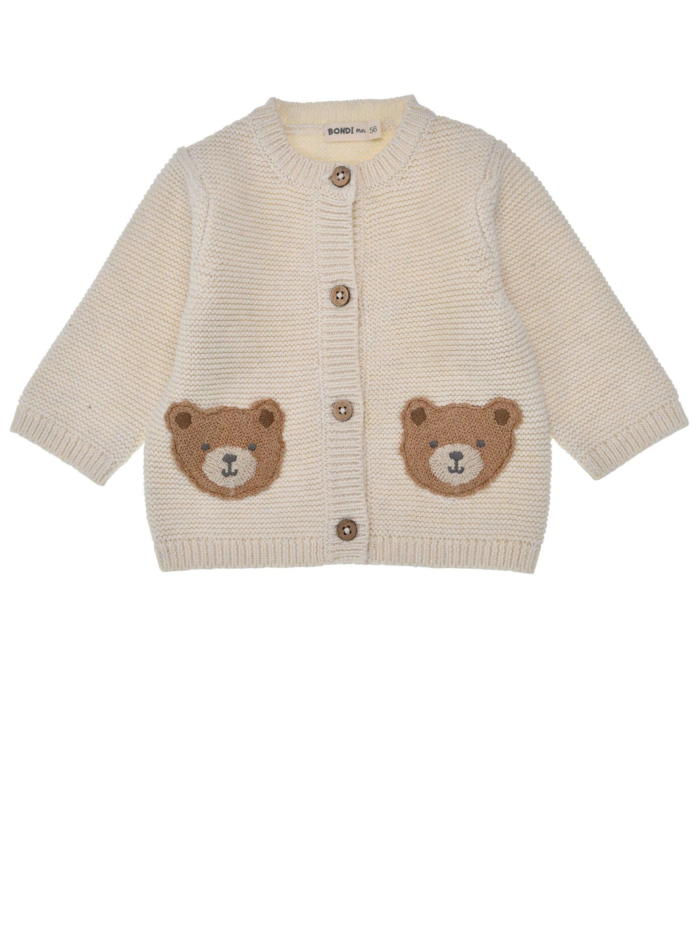 BONDI Strickjacke‌‌‌‌‌‌‌ in Beige: Vorderseite