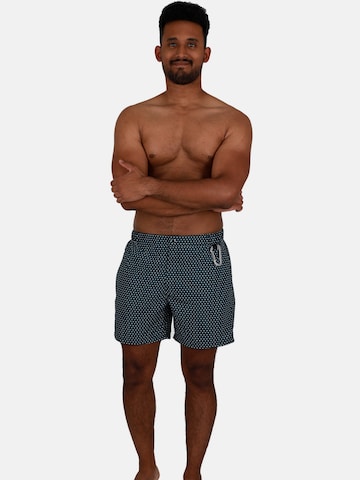 Shorts de bain wavebreaker en vert : devant