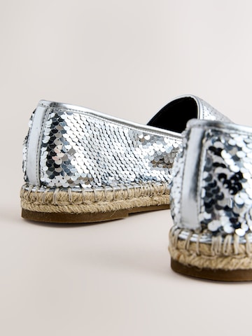Next Espadrilles 'Forever Comfort' in Silver