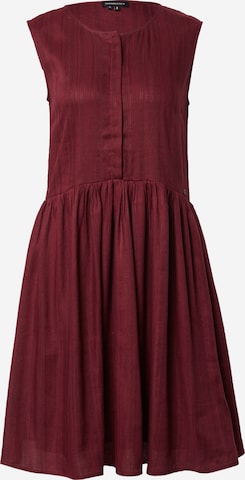 Superdry Shirt Dress in Red: front